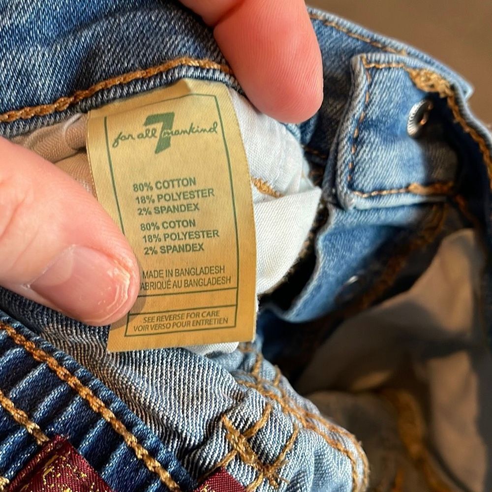 7 For All Mankind Kids Jeans size 18 Months - Picture 6 of 6